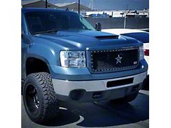 Ram Air Hood; Unpainted (11-14 Sierra 2500 HD)
