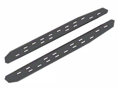 Go Rhino RB30 Slim Line Running Boards; Textured Black (15-19 6.6L Duramax Sierra 2500 HD Double Cab)