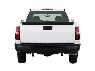 Rear Bumper Cover; Not Pre-Drilled for Backup Sensors; Paintable ABS (07-14 Sierra 2500 HD)
