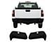Rear Bumper Cover; Pre-Drilled for Backup Sensors; Gloss Black (07-14 Sierra 2500 HD)
