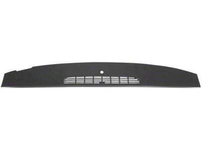 Rear Dash Cover Cap; Black (07-14 Sierra 2500 HD)