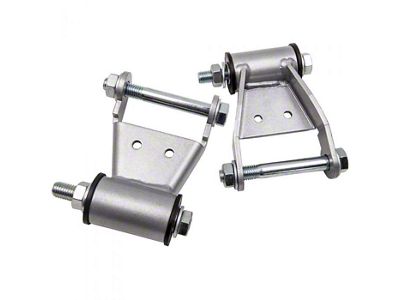 Rear Leaf Spring Shackle Kit (01-04 Sierra 2500 HD w/o 2-Inch Body Lift)