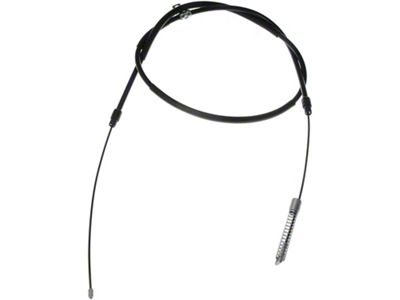 Rear Parking Brake Cable; Driver Side (08-09 Sierra 2500 HD Extended Cab w/ 8-Foot Long Box; 08-11 Sierra 2500 HD Crew Cab w/ 8-Foot Long Box)