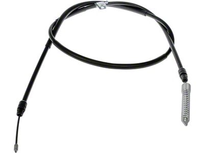 Rear Parking Brake Cable; Driver Side (09-11 Sierra 2500 HD w/ 6.50-Foot Standard Box)