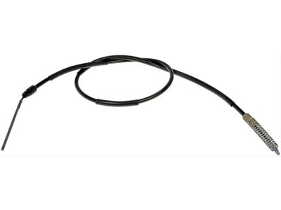 Rear Parking Brake Cable; Driver Side (12-13 Sierra 2500 HD Extended Cab & Crew Cab w/ 6.50-Foot Standard Box)