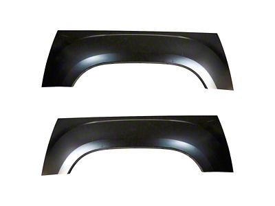 Rear Upper Bed Wheel Arch Panels (07-14 Sierra 2500 HD)