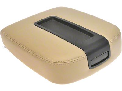 Replacement Center Console Lid; Cashmere (07-14 Sierra 2500 HD)