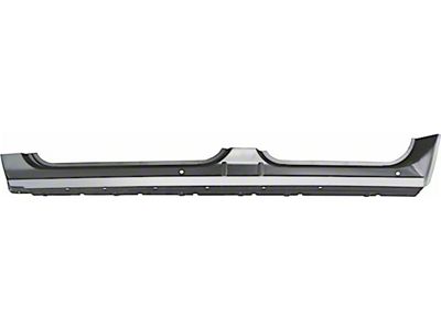 Replacement Rocker Panel; Driver Side (07-13 Sierra 2500 HD Crew Cab)