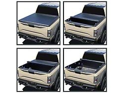 Roll Up Tonneau Cover; Black (20-25 Sierra 2500 HD w/ 6.90-Foot Standard Box)