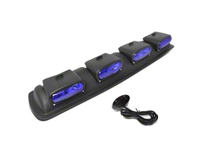 Roof Mounted Fog Lights with Switch; Blue (Universal; Some Adaptation May Be Required)
