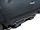 Round Tube Drop Style Nerf Side Step Bars; Black (20-24 Sierra 2500 HD Crew Cab)