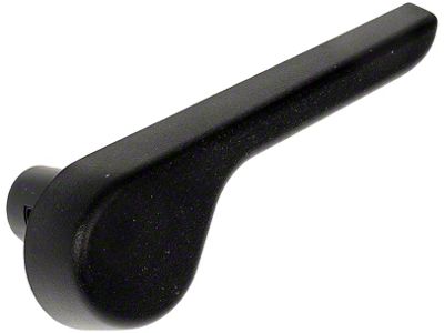 Seat Adjustment Handle; Front Left; Black (07-14 Sierra 2500 HD)