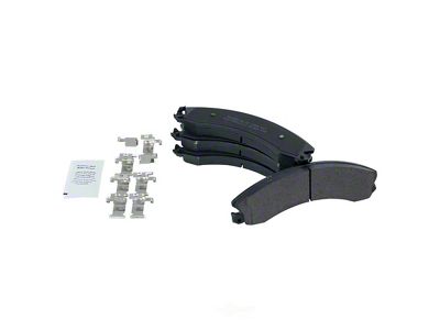 Semi-Metallic Brake Pads; Rear Pair (11-19 Sierra 2500 HD)