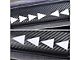 Sequential Triangle LED Third Brake Light; Black (15-19 Sierra 2500 HD)