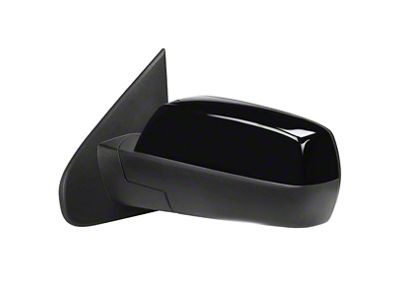 Side Mirror; Driver Side; Gloss Black (14-19 Sierra 2500 HD)