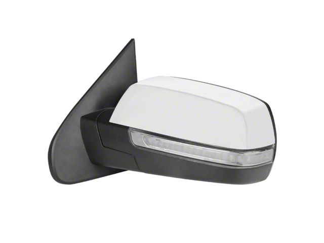 Side Mirror; Driver Side; Chrome (14-19 Sierra 2500 HD)