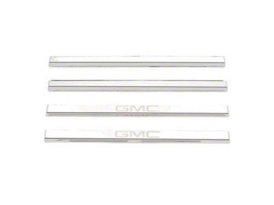 Putco Stainless Steel Door Sills with GMC Logo (15-19 Sierra 2500 HD Regular Cab)