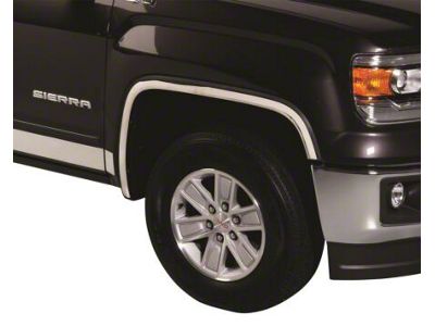 Putco Stainless Steel Fender Trim; GM Licensed (11-14 Sierra 2500 HD SRW)