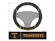 Steering Wheel Cover with University of Tennessee T Tennessee Logo; Black (Universal; Some Adaptation May Be Required)