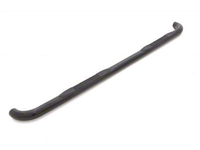 3-Inch Round Bent Nerf Side Step Bars; Black (07-19 Sierra 2500 HD Crew Cab)