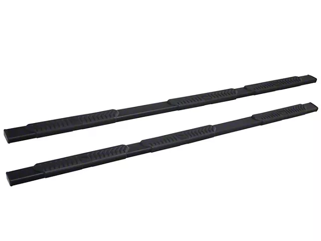Westin R5 M-Series Wheel-to-Wheel Nerf Side Step Bars; Black (07-19 Sierra 2500 HD Crew Cab w/ 6.50-Foot Standard Box)