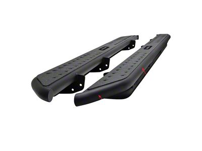 Westin Outlaw Nerf Side Step Bars; Textured Black (15-19 Sierra 2500 HD Crew Cab)