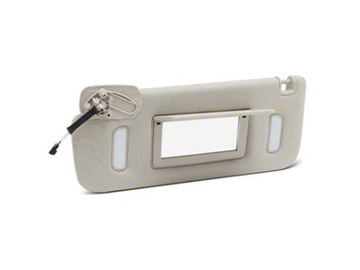Sun Visor; Gray; Driver Side (07-10 Sierra 2500 HD)