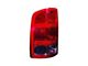 CAPA Replacement Tail Light; Chrome Housing; Red/Clear Lens; Driver Side (07-10 Sierra 2500 HD)