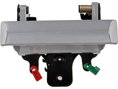 Tailgate Handle; All Chrome; Without Keyhole and Lockable Gate (07-14 Sierra 2500 HD)