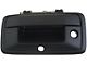 Tailgate Handle; Textured Black; With Keyhole and Backup Camera (15-19 Sierra 2500 HD)