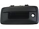 Tailgate Handle; Textured Black; With Keyhole; Without Backup Camera (15-19 Sierra 2500 HD)