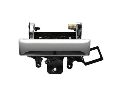 Tailgate Handle with Lock Provision; Chrome (07-14 Sierra 2500 HD)