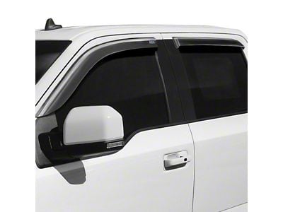 Tape-On Window Deflectors (20-24 Sierra 2500 HD Crew Cab)