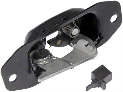 Truck Tailgate Latch; Left; With Bumper (07-19 Sierra 2500 HD)