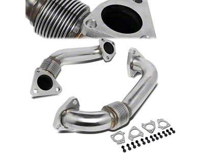 Turbo Up-Pipe Kit (07-16 6.6L Duramax Sierra 2500 HD)