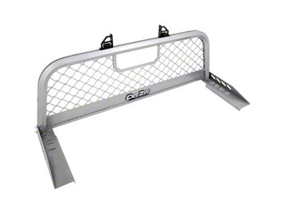 Ultra Mesh Front Cab Rack; Silver (07-24 Sierra 2500 HD)