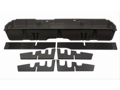 Underseat Storage; Dark Gray (07-14 Sierra 2500 HD Crew Cab)