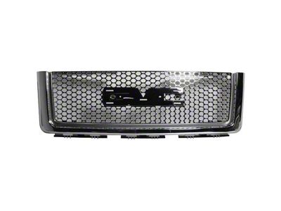 Upper Replacement Grille; Chrome (07-14 Sierra 2500 HD)
