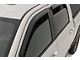 Ventvisor Window Deflectors; Front and Rear; Dark Smoke (20-24 Sierra 2500 HD Double Cab)