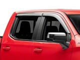 Ventvisor Window Deflectors; Front and Rear; Dark Smoke (20-25 Sierra 2500 HD Crew Cab)