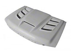 VIP Style Ram Air Hood; Unpainted (11-14 Sierra 2500 HD)