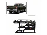 Warrior Roll Bar with 50-Inch LED Light Bar; Black (07-26 Sierra 2500 HD)