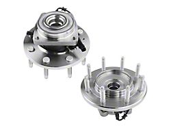 Wheel Bearing and Hub Assemblies with ABS Sensor; Front (11-20 4WD Sierra 2500 HD)