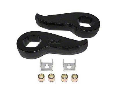 1 to 3-Inch Inch Torsion Lift Keys; Black (11-19 Sierra 3500 HD)