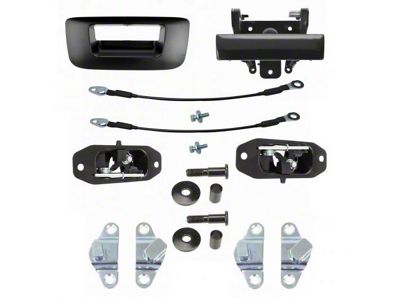 10-Piece Tailgate Repair Kit (07-14 Sierra 3500 HD w/o Backup Camera)