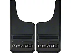 12-Inch x 26-Inch Mud Flaps with Denali Logo; Front or Rear (Universal; Some Adaptation May Be Required)
