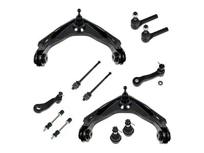 12-Piece Steering and Suspension Kit for 3-Groove Pitman Arms (07-10 Sierra 3500 HD)