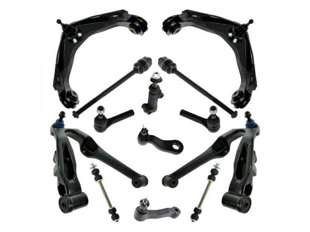 13-Piece Steering and Suspension Kit for 3-Groove Pitman Arms (07-10 Sierra 3500 HD)