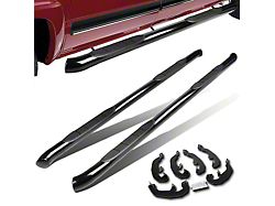 3-Inch Nerf Side Step Bars; Black (20-25 Sierra 3500 HD Crew Cab)