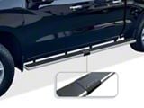 6-Inch Wheel-to-Wheel Running Boards; Hairline Silver (20-26 Sierra 3500 HD Crew Cab)